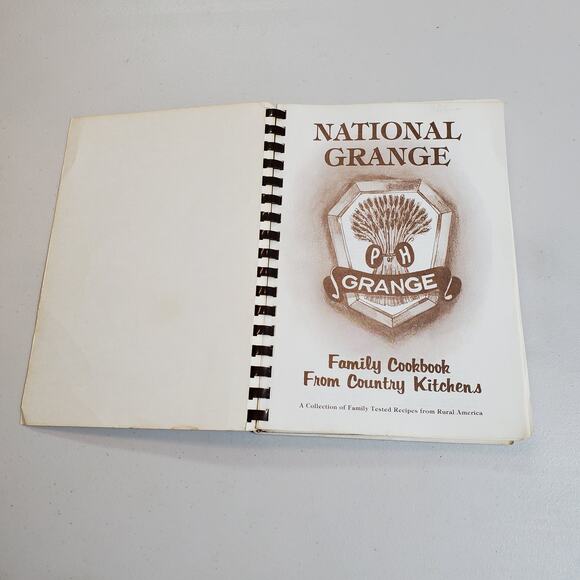 Vintage National Grange Family Cookbook from Kitchens of Rural America 1979 Book - Picture 16 of 16